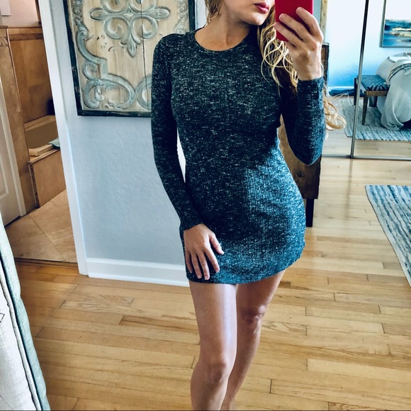 Topshop Dresses & Skirts - Top shop gray sweater dress